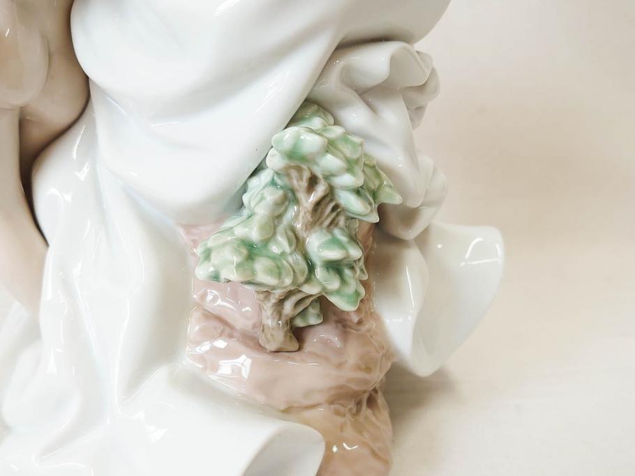 絶版　スペイン　リヤドロ　LLADRO　幼き頃　No.7649　限定4000体　フィギュリン(LA INFANCIA WHERE LOVES BEGINS、家族、ファミリー、陶器人形、置物、オブジェ、箱付き)(R-076745)