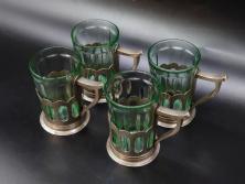 大浦胡泉　漆器　若松　蒔絵　銘々盆5枚セット(共箱付き、銘々皿)(R-062954)