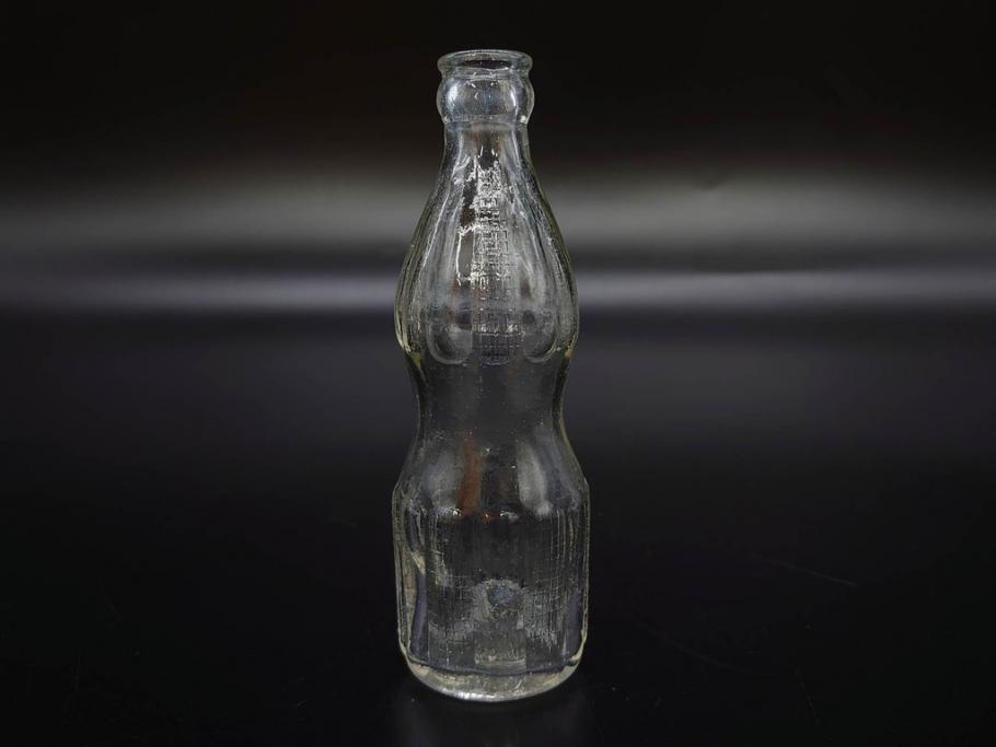 大正～昭和初期　ニッキ水瓶　時代を重ねた味わいあるガラス瓶7点セット(ラムネ瓶、硝子、ビン、花器、花生、花入、フラワーベース、一輪挿し)(R-082972)