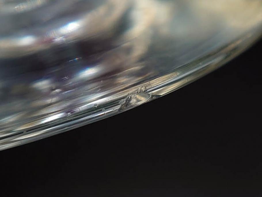 昭和初期～中期　切子　様々なデザインが楽しめるグラス9点セット(カクテル、ワイン、リキュール、バラ、薔薇、花、葡萄、ぶどう、和ガラス、硝子、酒器、酒杯)(R-082973)