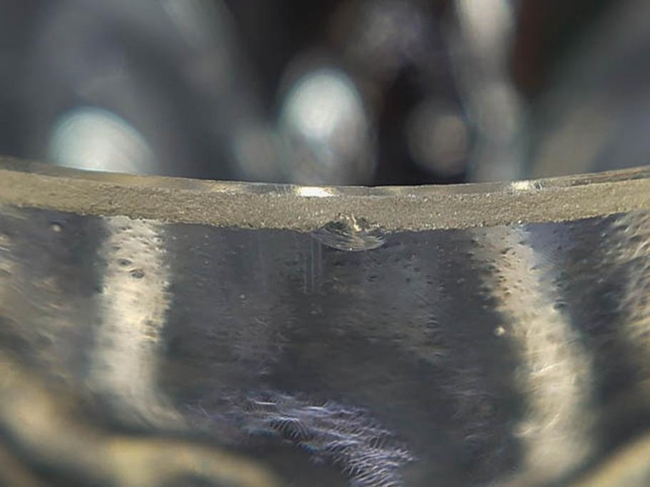 戦前　当時物　切子　アイスクリーム　氷コップ　レトロな雰囲気漂うグラスなど6点セット(デザートカップ、ミニボウル、深皿、小鉢、硝子、ガラス)(R-082938)
