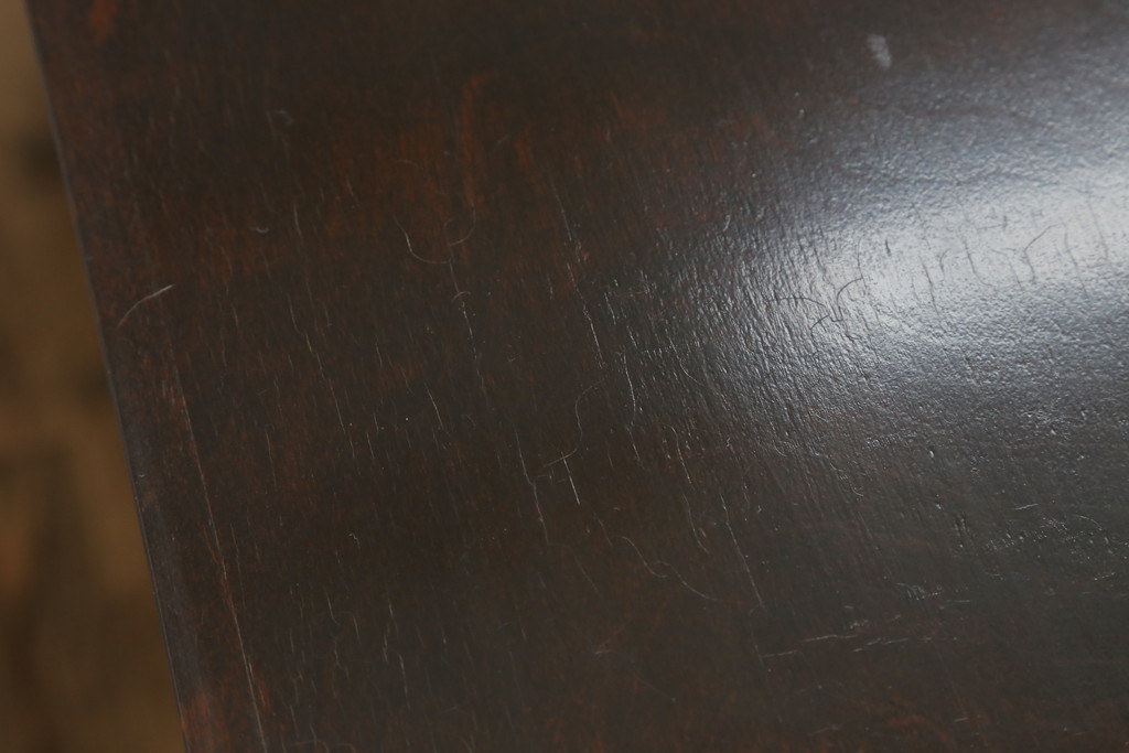 中古　美品　松本民芸家具　和モダンな雰囲気漂うC型サイドボード(食器棚、キャビネット、収納棚)(定価約84万円)(R-055802)