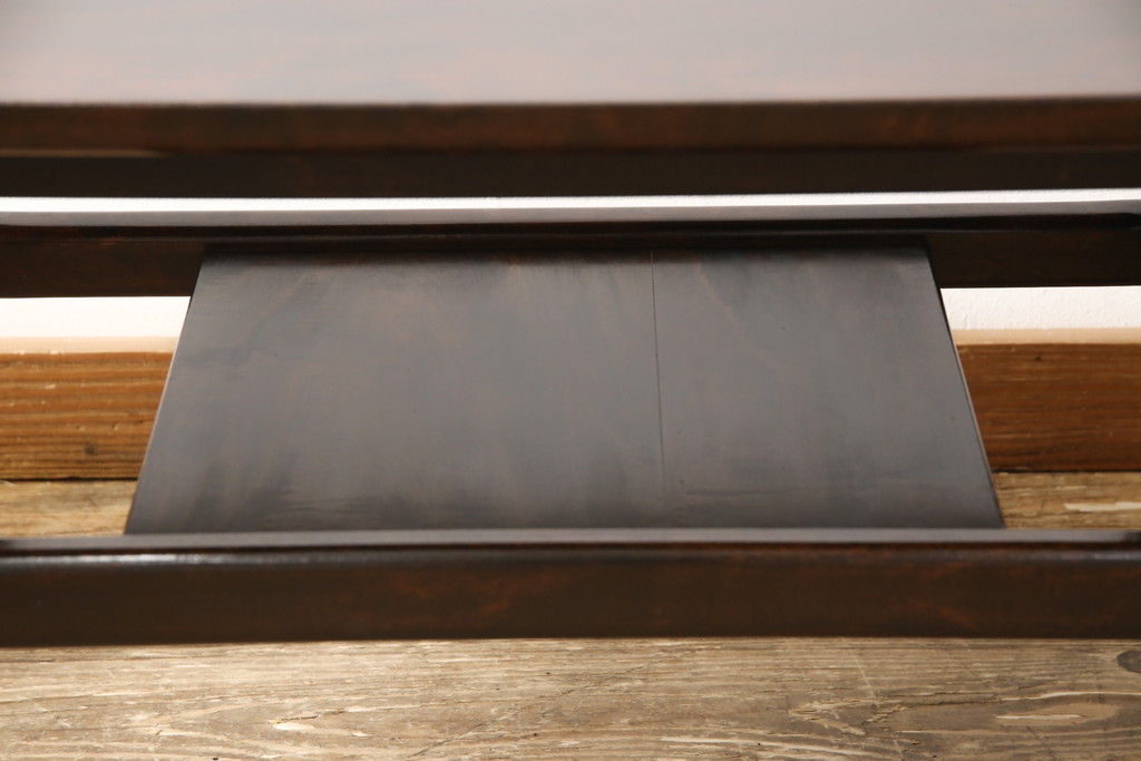 和製ビンテージ　松本民芸家具　シンプルな中に木の温かみが感じられる#201型茶卓(定価約12万円)(センターテーブル、ローテーブル、ヴィンテージ)(R-057439)