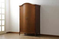 アンティーク家具　箪笥リメイク　漆塗り　年季の入った渋さが魅力の鉄脚リビングボード(チェスト、衣装箪笥)