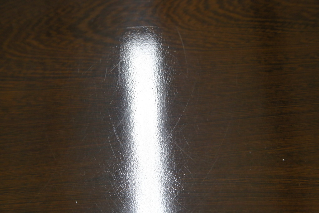 中古　高級　銘木　鉄刀木(タガヤサン)　総無垢(ムク)材　和モダンテイストのお部屋づくりに取り入れたい水屋箪笥サイドボード(収納棚、戸棚、食器棚、カップボード、サイドキャビネット)(R-079989)