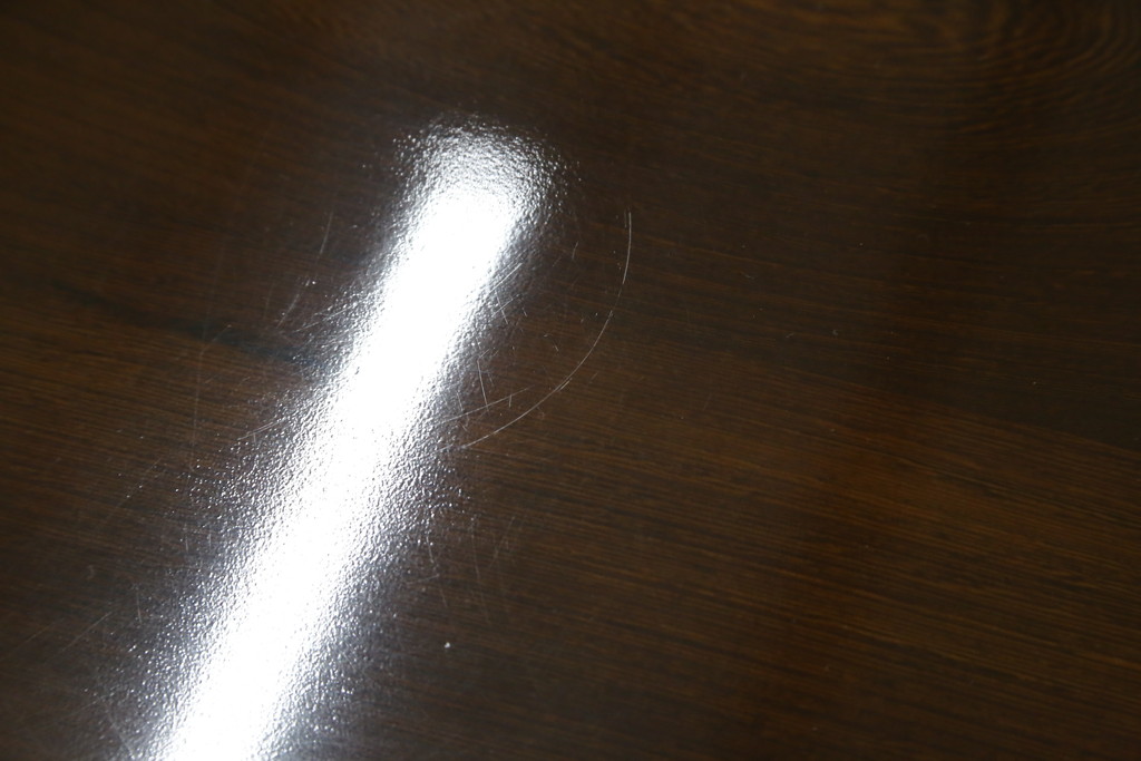 中古　高級　銘木　鉄刀木(タガヤサン)　総無垢(ムク)材　和モダンテイストのお部屋づくりに取り入れたい水屋箪笥サイドボード(収納棚、戸棚、食器棚、カップボード、サイドキャビネット)(R-079989)