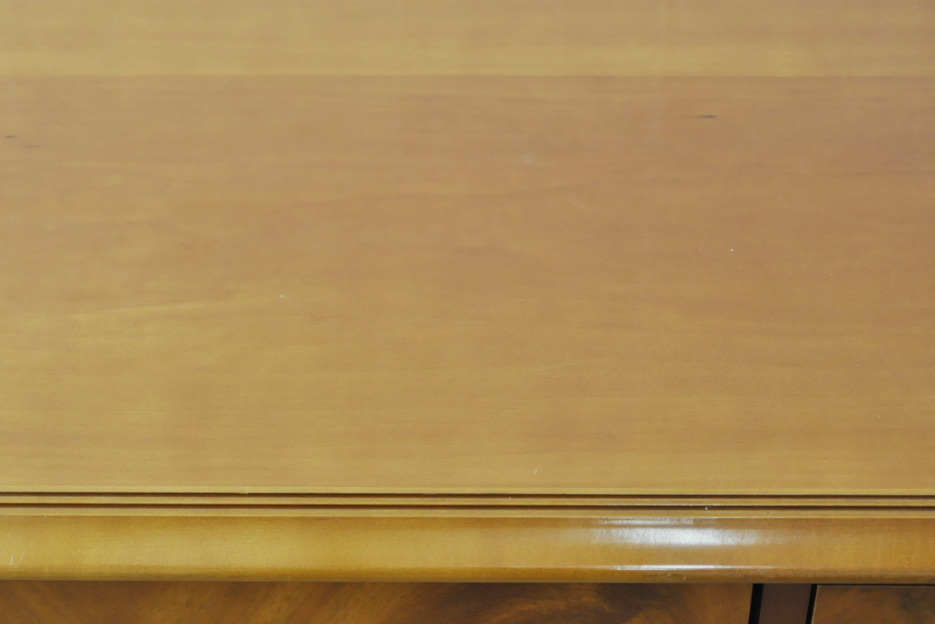 中古　美品　アメリカ　マホガニー材　ガンロック(Gunlocke)　温かみのある色合いと木目が魅力のアイランドカウンター(サイドボード、カウンターテーブル、サイドキャビネット、ビンテージ)(R-055752)