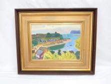 【古美術買取】鈴木信太郎(Suzuki Shintaro) 眞鶴新線 8号(P8)(油絵、絵画、風景画、洋画家)を買取りました。
