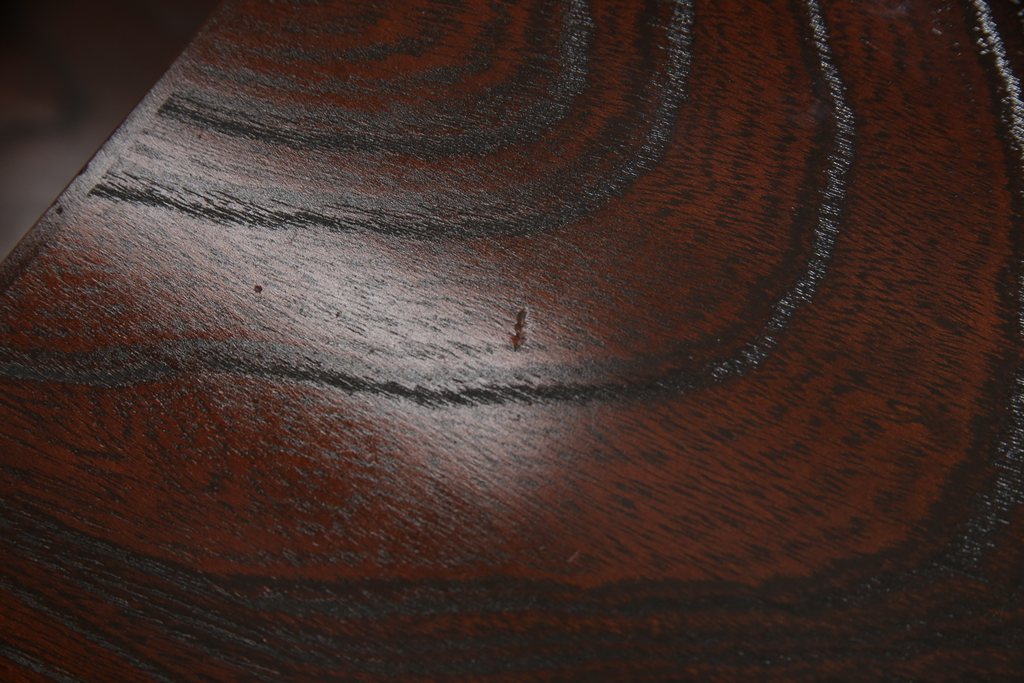 中古　美品　岩谷堂箪笥　躍動感のある杢目と重厚な金具が凛々しい階段箪笥(チェスト、和タンス、収納箪笥)(R-058193)