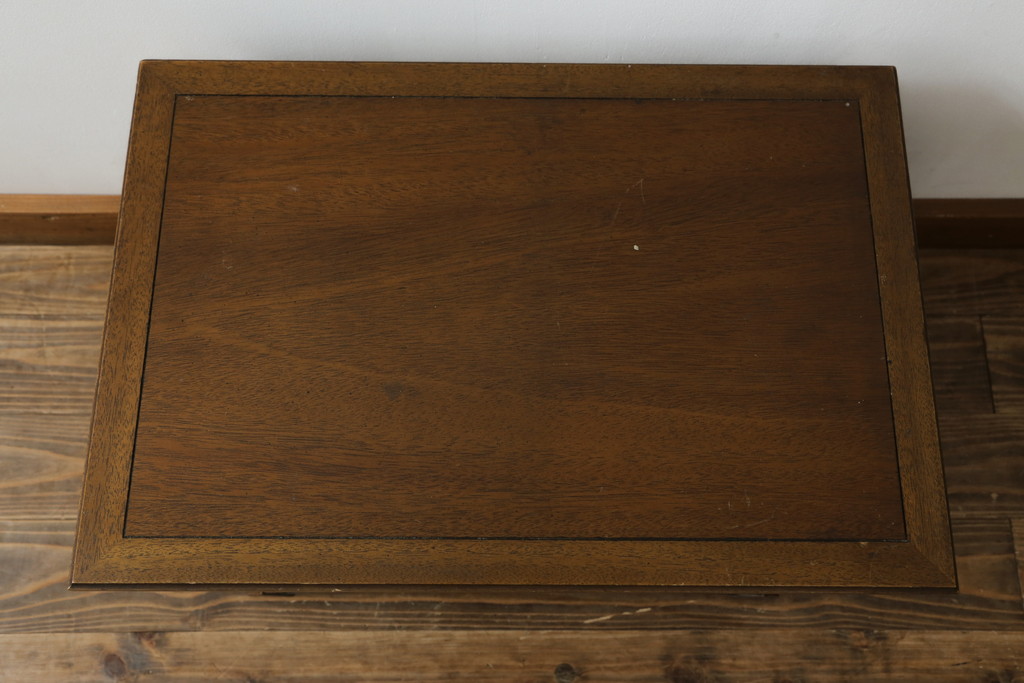 中古　DREXEL HERITAGE(ドレクセルヘリテイジ)　Triune(トライユン)　美しいフォルムが魅力のサイドテーブル(コンソールテーブル、ナイトテーブル、花台、飾り台)(R-075943)