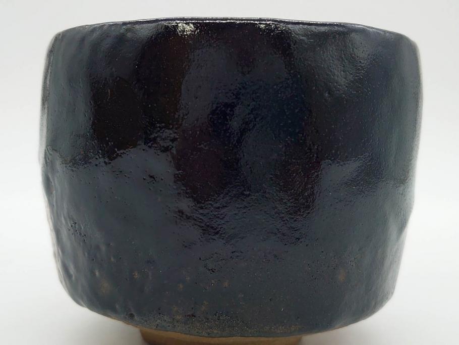 大樋焼　大樋平六(開発文七?)　3.7寸　上品な和の雰囲気を醸し出す茶碗(抹茶碗、茶道具、茶器、三寸七分、和食器、共箱付き)(R-083045)