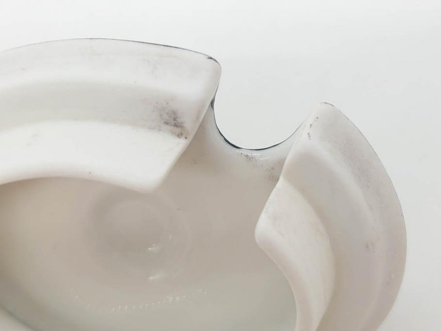 戦前　オールドノリタケ　NORITAKE　ラスター彩　ハンドル付　レモン　アールデコ　それぞれ華やかなデザインが素敵なプレート2枚&シュガーポットセット(サンドウィッチ、サンドイッチ、キャンディーディッシュ、アクセサリートレー、トレイ、小皿、中皿、洋食器)(R-083046)