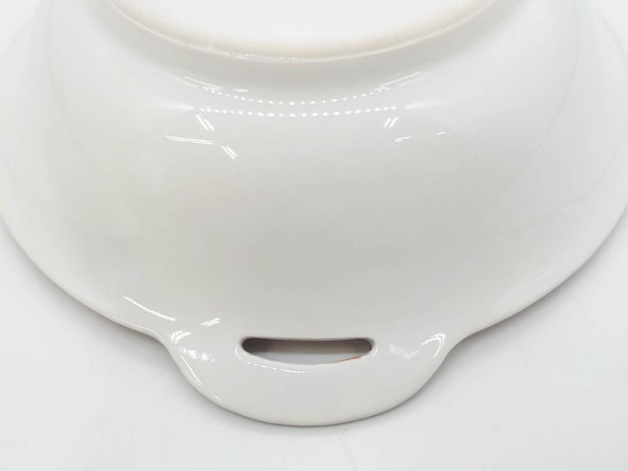 オールドノリタケ　NORITAKE　ラスター彩　金彩　ハンドル付　食卓を彩る華やかなボウル3点セット(風景、花、蝶、ハンドペイント、プレート、深皿、洋食器)(R-083047)