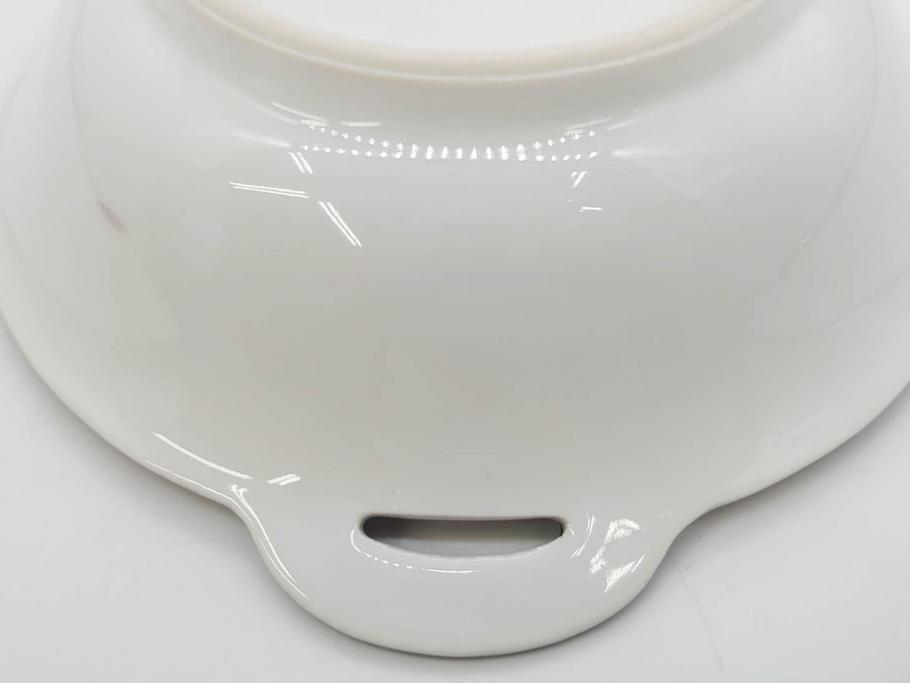 オールドノリタケ　NORITAKE　ラスター彩　金彩　ハンドル付　食卓を彩る華やかなボウル3点セット(風景、花、蝶、ハンドペイント、プレート、深皿、洋食器)(R-083047)