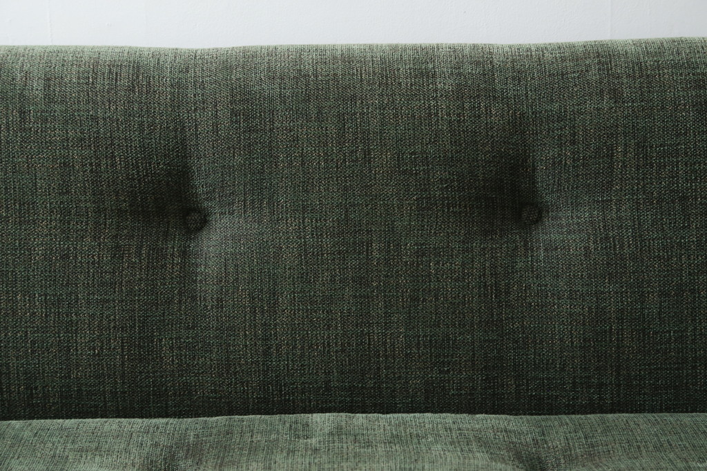 中古　美品　ACME Furniture(アクメ ファニチャー)　 WINDAN SOFA(ウィンダンソファ)　ファブリックに包まれた木のフレームが珍しい2.5人掛けソファ(2P、2.5P、3P、2人掛け、2.5人掛け、3人掛け)(定価約23万円)(R-081932)