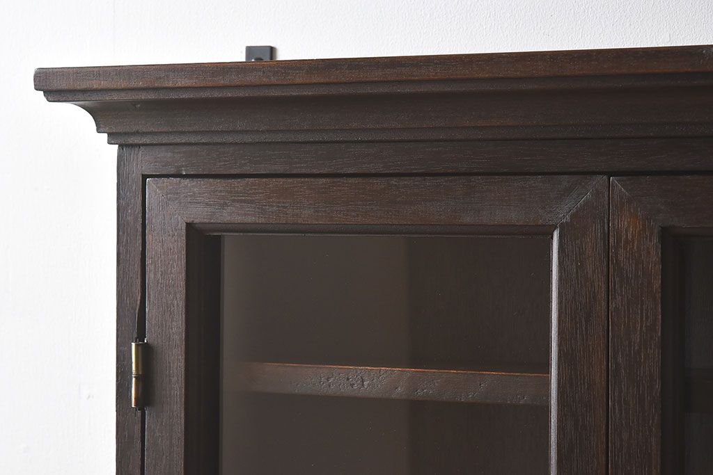 ヴィンテージ家具　フランスビンテージ　古い木製のお洒落なウォールシェルフ(飾り棚・陳列棚)
