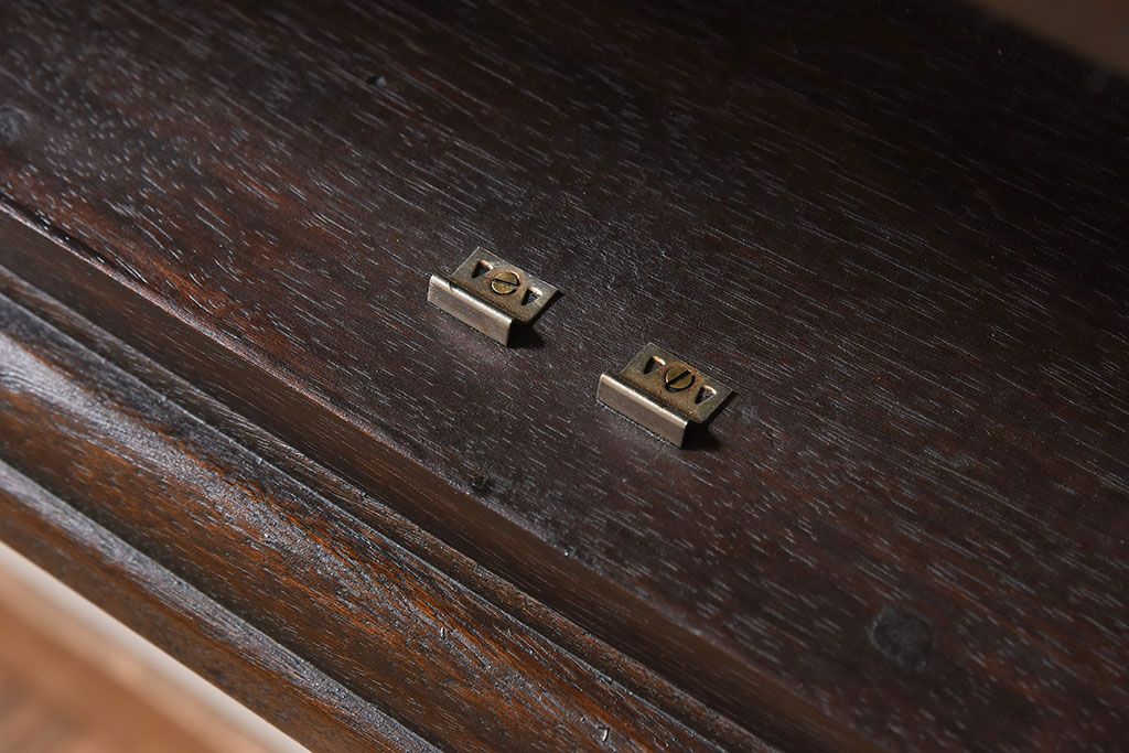 ヴィンテージ家具　フランスビンテージ　古い木製のお洒落なウォールシェルフ(飾り棚・陳列棚)