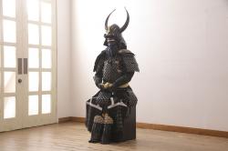 【古美術買取】等身鎧(甲冑、武具)(骨董)を買取りました。