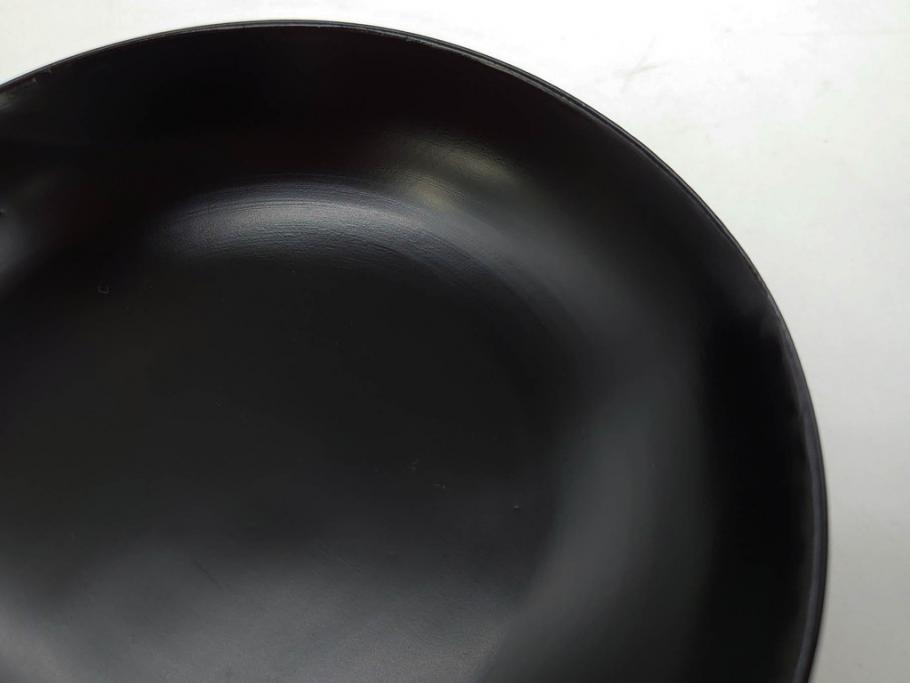 明治～大正期　輪島塗　木製　気品ある金蒔絵が美しいお椀9客セット(漆器、漆芸、蓋付き、汁椀、吸物椀、和食器)(R-083052)