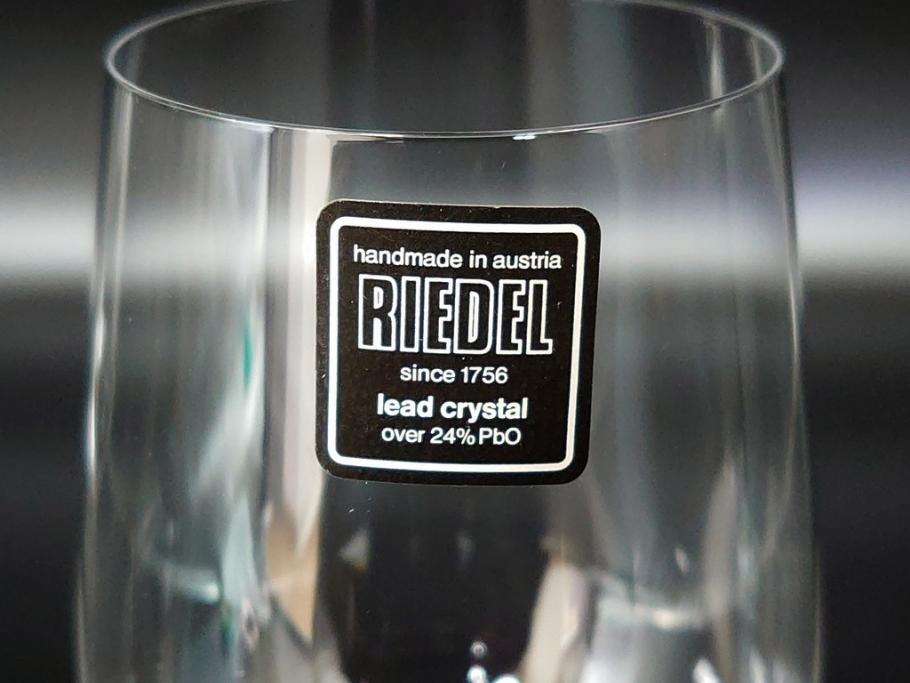 オーストリア　RIEDEL(リーデル)　ソムリエ　Proud foot Japan　洗練された気品さを放つワイングラス2客セット(箱付き、プラウドフットジャパン)(R-062119)