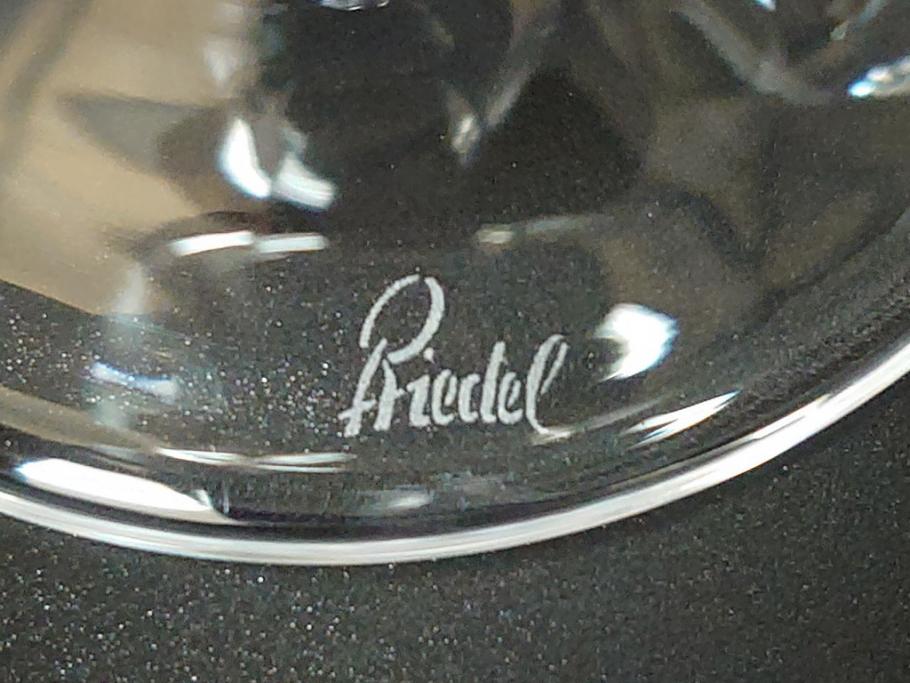 オーストリア　RIEDEL(リーデル)　ソムリエ　Proud foot Japan　洗練された気品さを放つワイングラス2客セット(箱付き、プラウドフットジャパン)(R-062119)