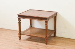 中古　美品　Cassinaixc.(カッシーナイクスシー)　PHILIPPE HUREL(フィリップ・ユーレル)デザイン　SARDANE(サルダン)　おしゃれなお部屋造りにおすすめなローテーブル(リビングテーブル、センターテーブル)(定価約36万円)(R-074962)