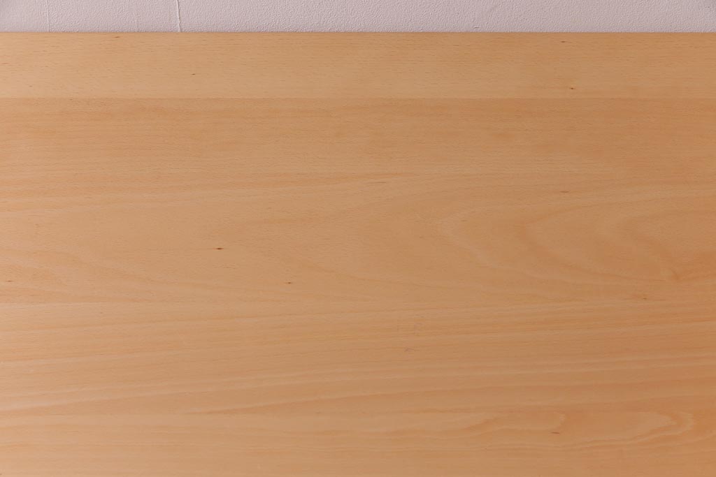 中古　飛騨産業　キツツキ　kids furniture　KF151TB　ビーチ材　キッズスタッキングテーブル(キャスター付きテーブル)(R-038403)