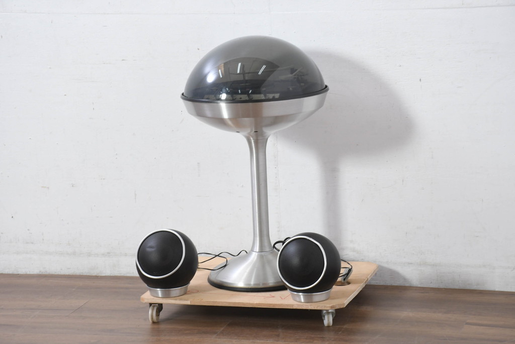アメリカビンテージ　Electrohome　Apollo860　record player スペースエイジな空間造りに最適なレコードプレイヤー(ディスプレイ、店舗什器、ヴィンテージ)(R-082433)