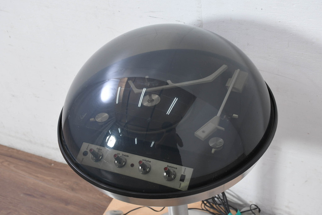 アメリカビンテージ　Electrohome　Apollo860　record player スペースエイジな空間造りに最適なレコードプレイヤー(ディスプレイ、店舗什器、ヴィンテージ)(R-082433)