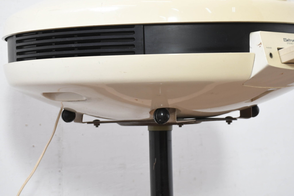 アメリカビンテージ　Weltron2005　stereo system record player スペースエイジな空間造りに最適なレコードプレイヤー(ディスプレイ、店舗什器、ヴィンテージ)(R-082434)