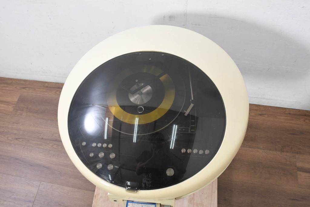 アメリカビンテージ　Weltron2005　stereo system record player スペースエイジな空間造りに最適なレコードプレイヤー(ディスプレイ、店舗什器、ヴィンテージ)(R-082434)