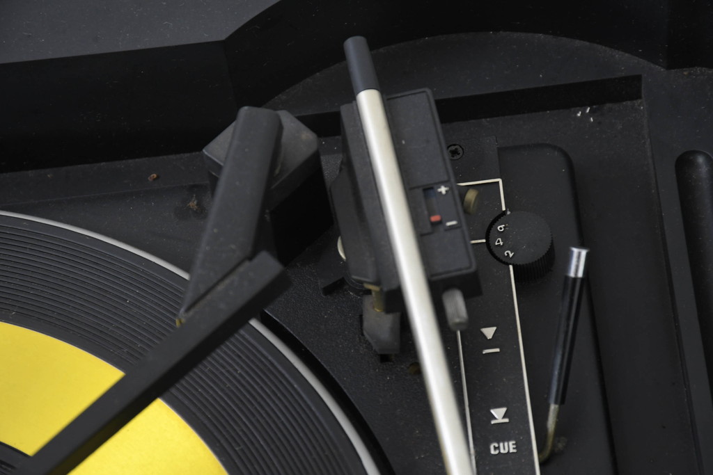 アメリカビンテージ　Weltron2005　stereo system record player スペースエイジな空間造りに最適なレコードプレイヤー(ディスプレイ、店舗什器、ヴィンテージ)(R-082434)
