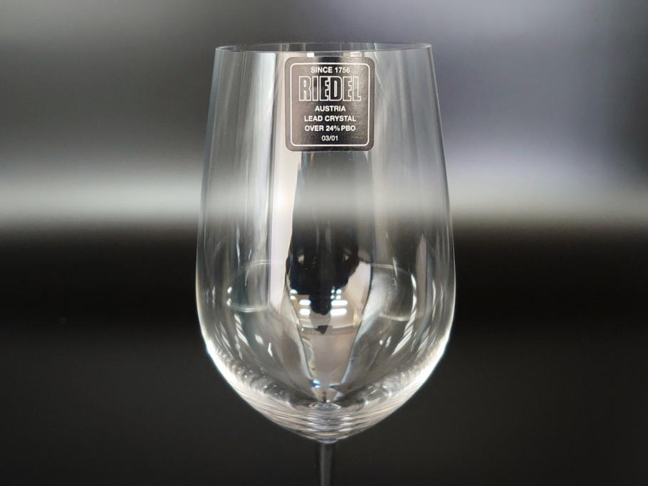 オーストリア　RIEDEL(リーデル)　ソムリエ　プラウドフットジャパン記念品(名入れ有)　洗練された気品さを放つワイングラス2客セット(箱付き、proudfoot japan)(R-062120)