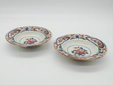 松竹梅文　蒔絵　木製　吸物椀5客セット(共箱付き、和食器、漆器、黒漆、お椀)(R-063273)