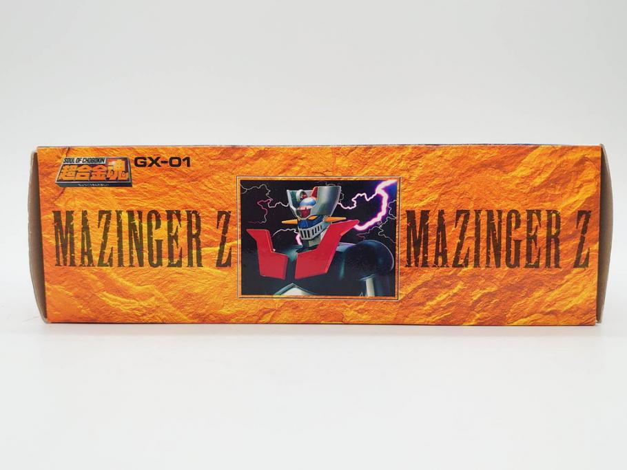 美品　BANDAI　バンダイ　超合金魂　マジンガーZ　GX-01　おもちゃ(MAZINGER Z、ロボット、フィギュア、オモチャ、玩具、箱付き)(R-083065)