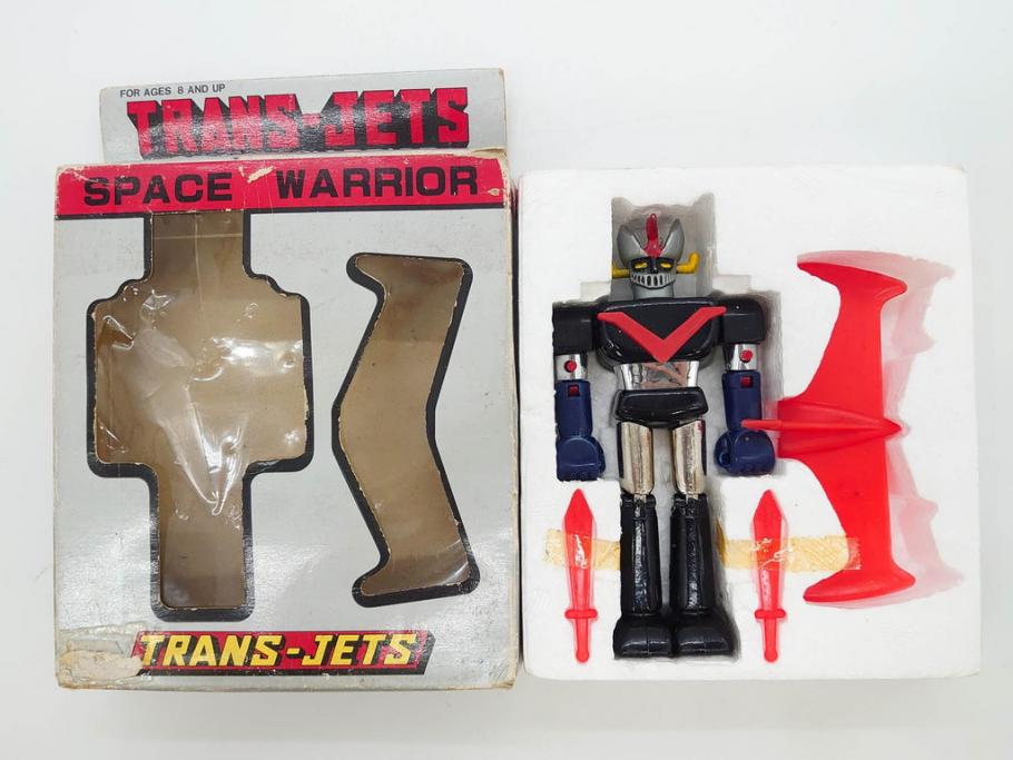 台湾製　超合金　TRANS-JETS　SPACE WARRIOR　グレートマジンガー　惑星ロボ ダンガードA　おもちゃ2点セット(ロボット、フィギュア、オモチャ、玩具、箱付き)(R-083066)