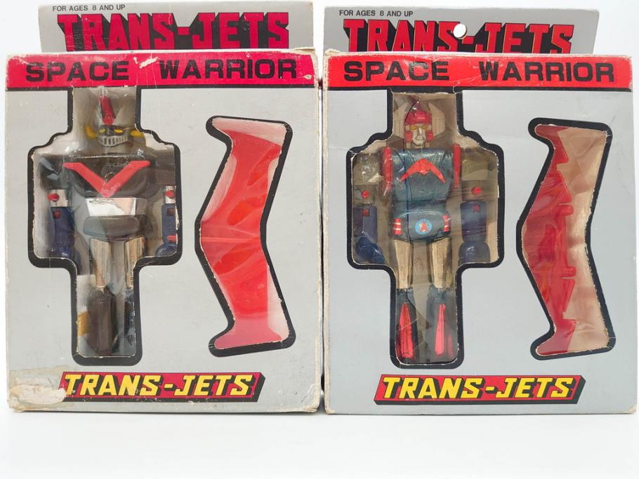 台湾製　超合金　TRANS-JETS　SPACE WARRIOR　グレートマジンガー　惑星ロボ ダンガードA　おもちゃ2点セット(ロボット、フィギュア、オモチャ、玩具、箱付き)(R-083066)