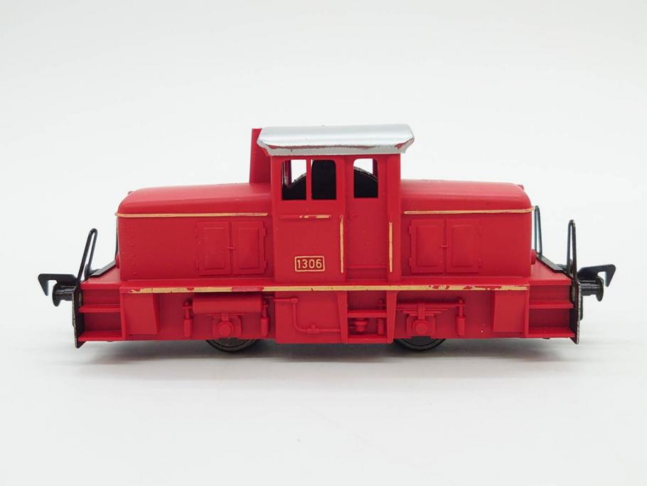 ドイツ　FLEISCHMANN　フライシュマン　HOゲージ　機関車　貨車　鉄道模型　線路などセット(SHELL、SEEFISCHE、レール、おもちゃ、オモチャ、玩具、箱付き)(R-083067)