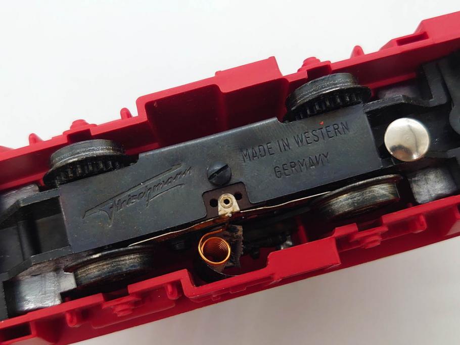 ドイツ　FLEISCHMANN　フライシュマン　HOゲージ　機関車　貨車　鉄道模型　線路などセット(SHELL、SEEFISCHE、レール、おもちゃ、オモチャ、玩具、箱付き)(R-083067)