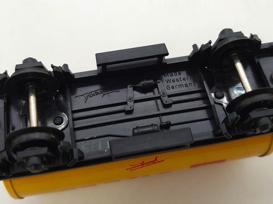 ドイツ　FLEISCHMANN　フライシュマン　HOゲージ　機関車　貨車　鉄道模型　線路などセット(SHELL、SEEFISCHE、レール、おもちゃ、オモチャ、玩具、箱付き)(R-083067)