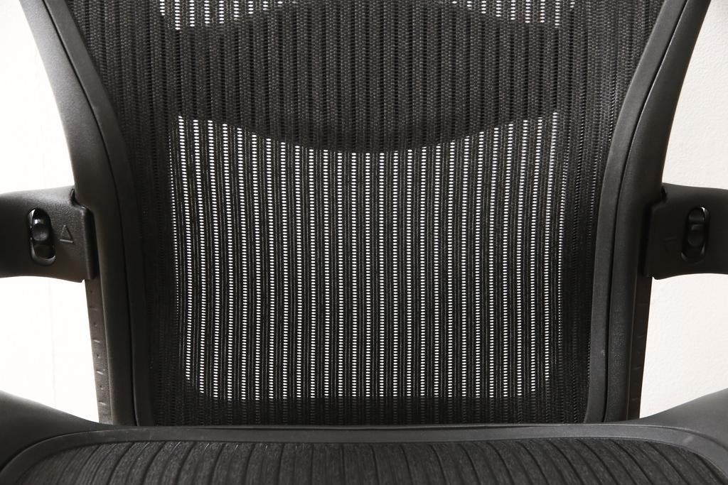 中古　美品　Hermanmiller(ハーマンミラー社)　ランバーサポート　Bサイズ　座り心地を追求したアーロンチェア(オフィスチェア、アームチェア、ワークチェア)(R-058228)