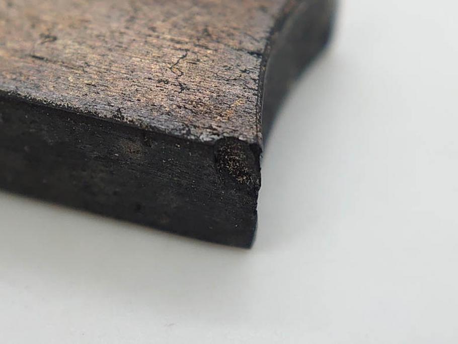 中国　文方珍賞　徴州詹文方齋製　古墨10点セット(唐物、巻物、固形墨、書道具、習字道具、水墨)(R-083137)