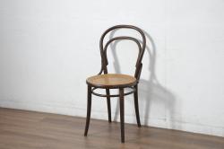 中古　横浜ダニエル(daniel)　アーリーアメリカンシリーズ　A-537-7　本革(レザー)　上品な佇まいのスツール(椅子、イス)(R-080378)