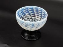 明治期　九谷　金襴手　赤絵　約12cm　3.9寸　華やかな色合いが美しい小皿5枚セット(金彩、和皿、和食器、三寸九分)(R-075477)