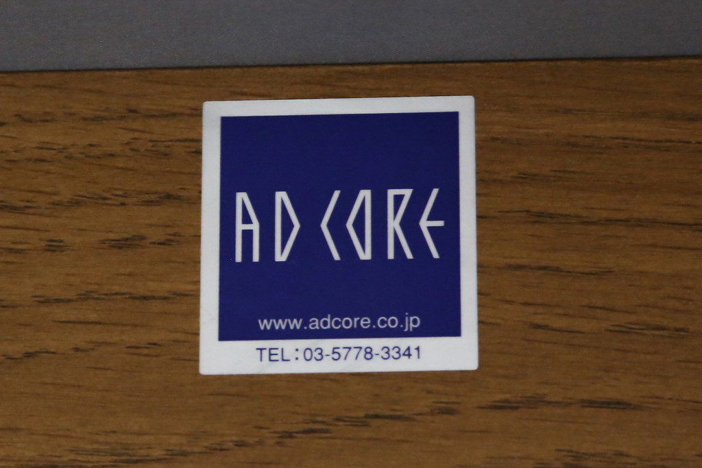中古　美品　AD CORE DEVISE(エーディコア・ディバイズ)　A-mode(エーモード)　アメリカ西海岸デザインがおしゃれな3人掛けソファ(トリプルソファ、三人掛けソファ)(定価約59万円)(R-083116)