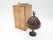 【古美術買取】香取秀真(秀治郎)(Katori Hotsuma(Hidejiro))　博山爐(香炉、鋳金工芸作家、帝室技芸員)を買取りました。