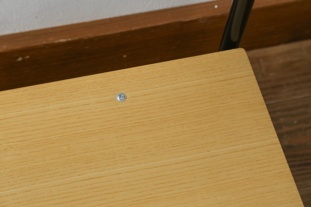 中古　美品　IDEE(イデー)　PAUL HANGER STAND(ポールハンガースタンド)　ナチュラル　シンプルで美しく暮らしに馴染むハンガーラック(洋服掛け、コート掛け、店舗什器)(R-083148)