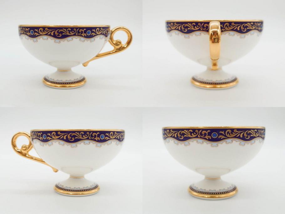 未使用品　ノリタケ　NORITAKE　100周年記念　オールドノリタケデザイン　華やかで美しいカップ&ソーサー6客セット(100th Anniversary、アソートコレクション、C&S、花、金彩、洋食器、外箱付き)(R-083081)