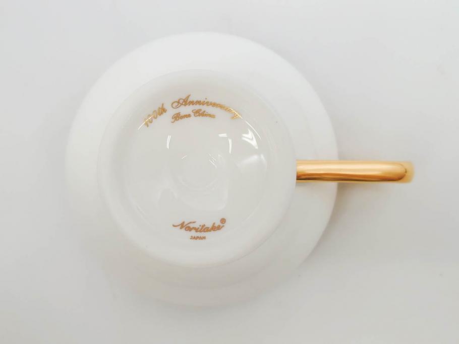 未使用品　ノリタケ　NORITAKE　100周年記念　オールドノリタケデザイン　華やかで美しいカップ&ソーサー6客セット(100th Anniversary、アソートコレクション、C&S、花、金彩、洋食器、外箱付き)(R-083081)