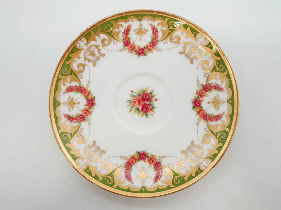 未使用品　ノリタケ　NORITAKE　100周年記念　オールドノリタケデザイン　華やかで美しいカップ&ソーサー6客セット(100th Anniversary、アソートコレクション、C&S、花、金彩、洋食器、外箱付き)(R-083081)